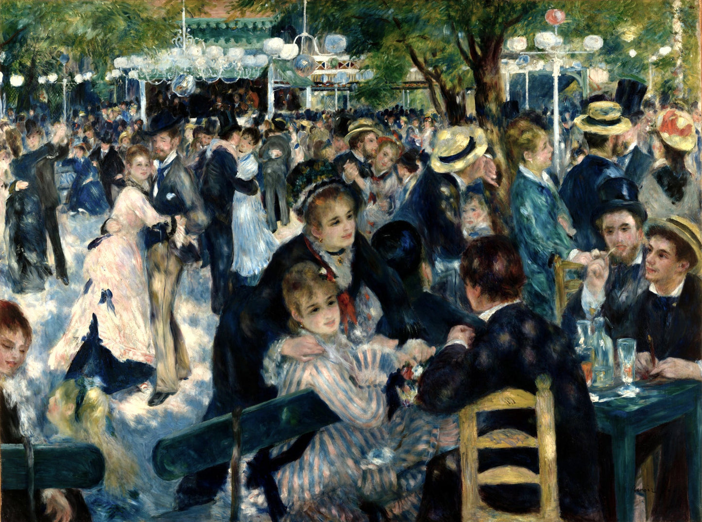 Bal du moulin de la Galette PIERRE-AUGUSTE RENOIR