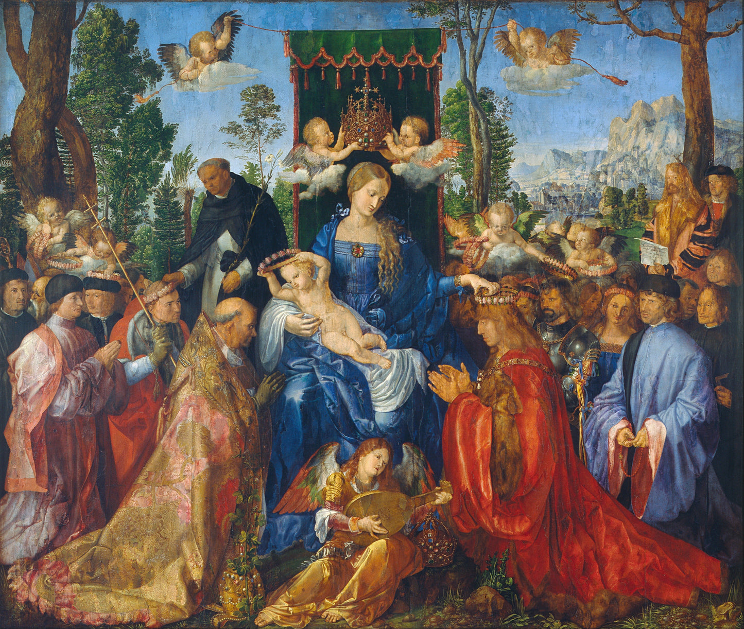 The Feast of the Rosary ALBRECHT D¨¹RER