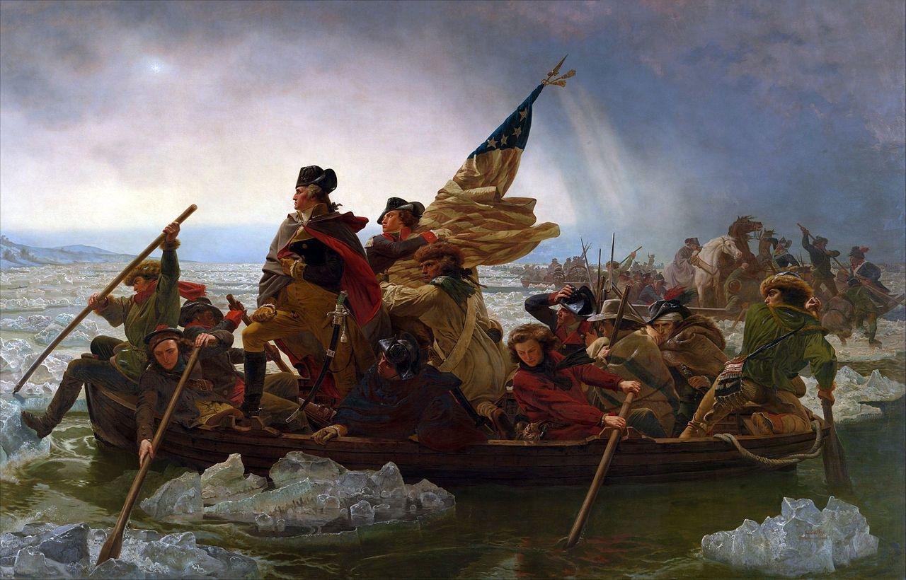 Washington Crossing the Delaware EMANUEL LEUTZE