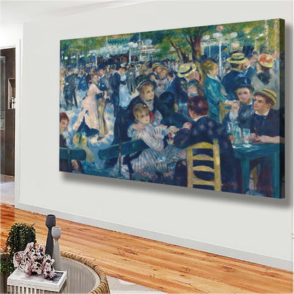 Bal du moulin de la Galette PIERRE-AUGUSTE RENOIR